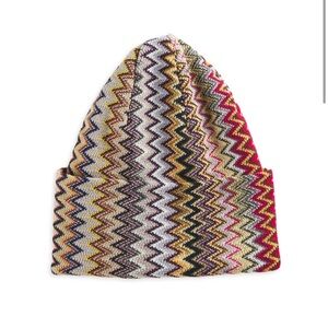 MISSONI Zigzag Cuffed Wool-Blend Beanie